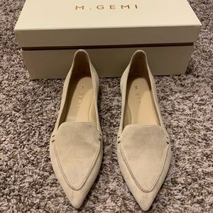 NEW M. Gemi flats in latte suede size 5 (35)
